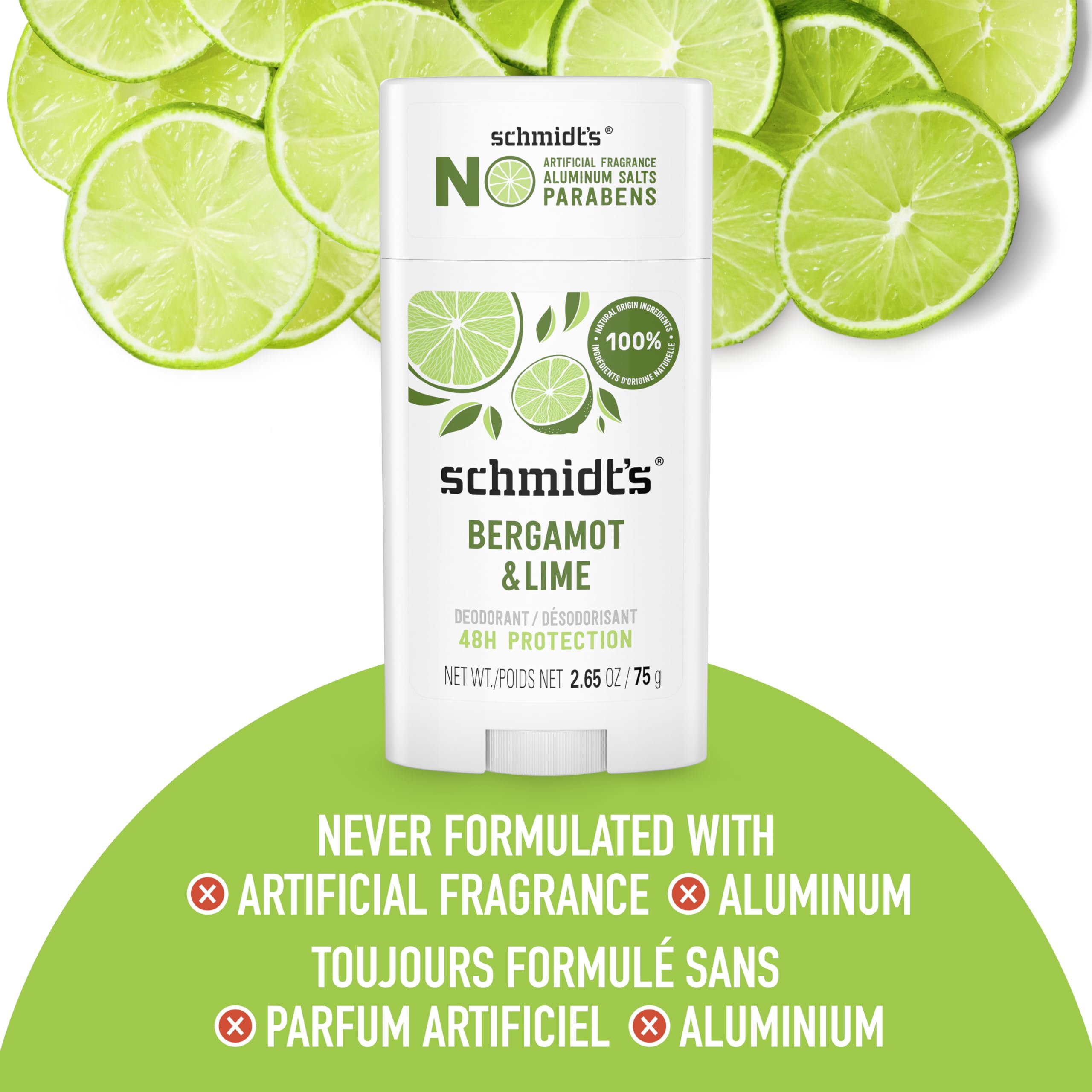 Schmidt's Sensitive Aluminum Free Natural Deodorant for Women and Men for Sensitive Skin with 24 H Odor Protection 1