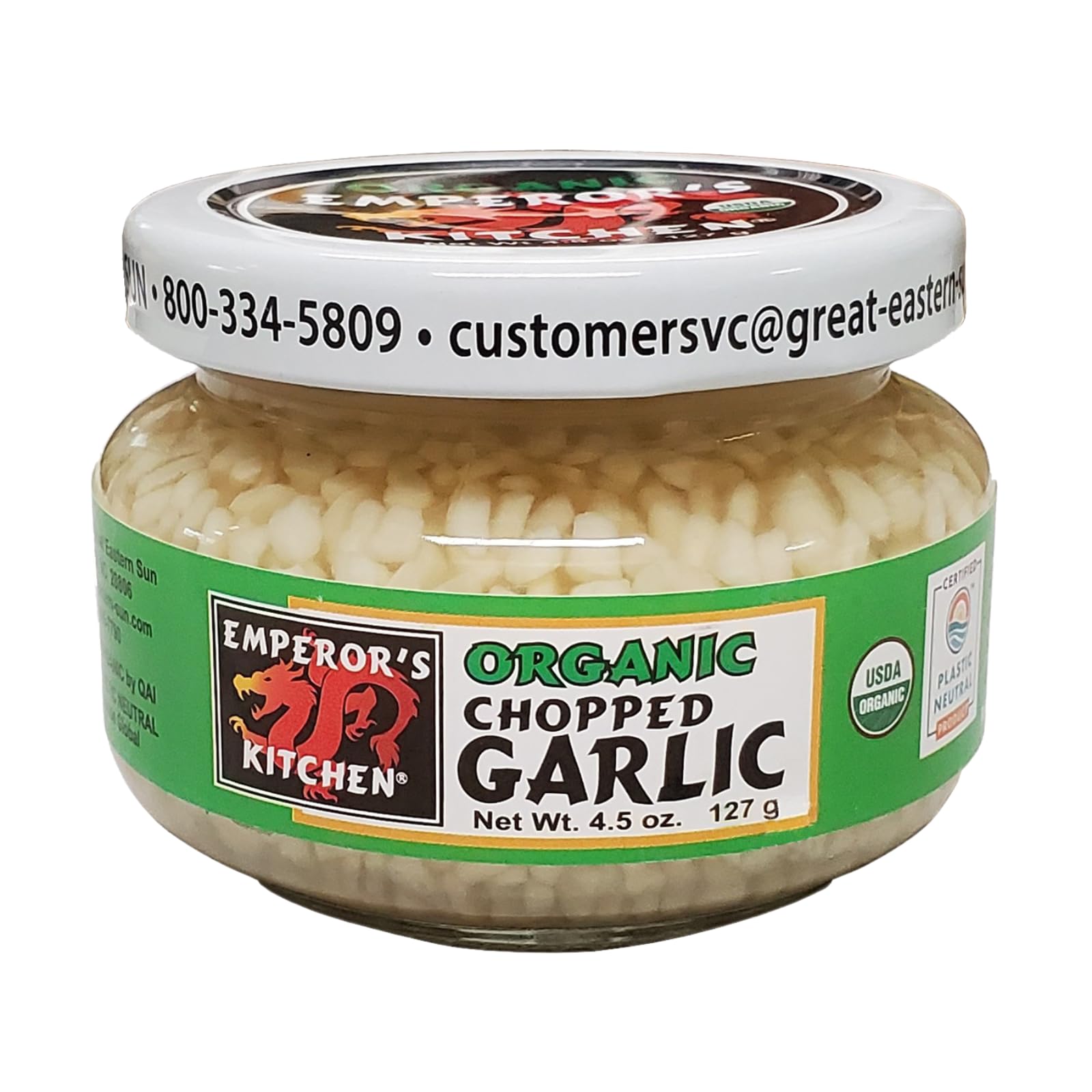 Emperor's Kitchen Organic Chopped Garlic