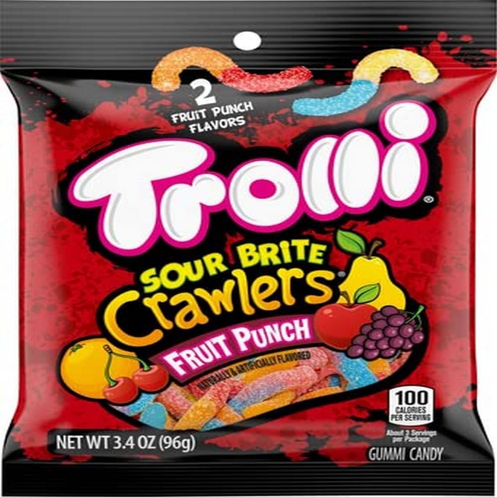 Trolli Gummy Worms Sour Candy