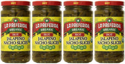 La Preferida Organic Hot Jalapeño Nacho Slices (Spicy Pickled Peppers with Carrots) – USDA Certified, No Added Sugar. Great on Nachos, Tacos & Bowls, 11.5oz.