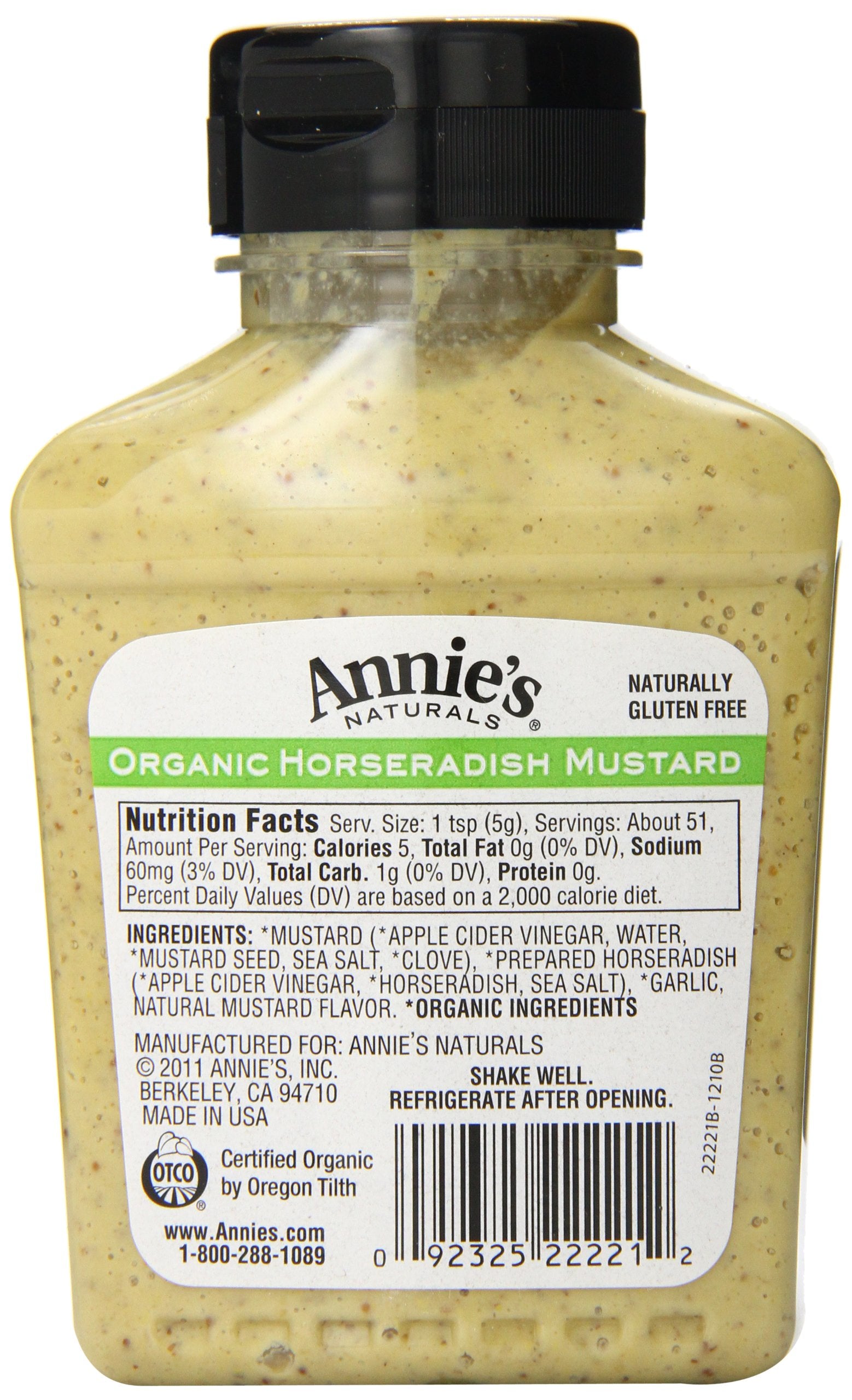 Annie's Organic Dijon Mustard