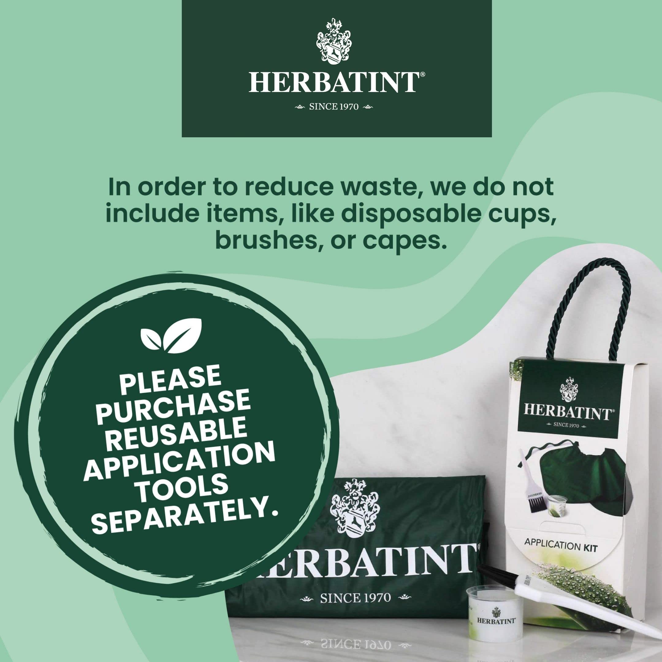 Herbatint Permanent Haircolor Gel, 6N Dark Blonde, Alcohol Free, Vegan, 100% Grey Coverage - 4.56 oz (3 Pack)