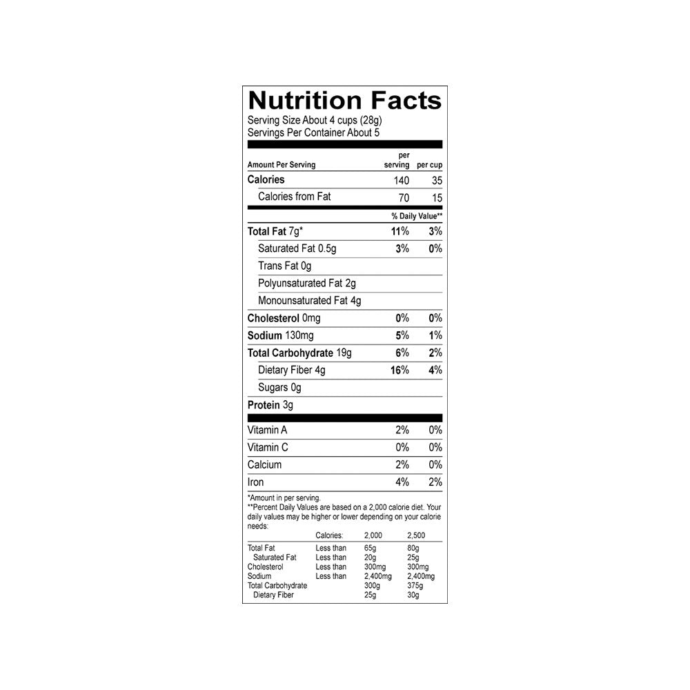 Angie's BOOMCHICKAPOP Sea Salt Popcorn, 4.8 oz Bag, Pack of 12