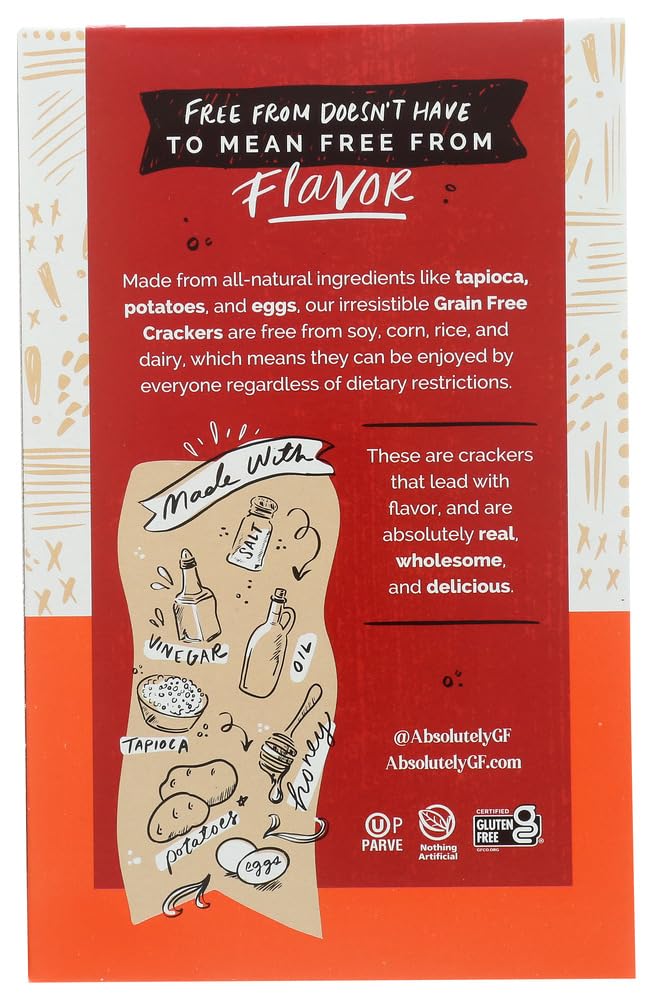 Absolutely Gluten Free Crackers - Original - 4.4 OZ