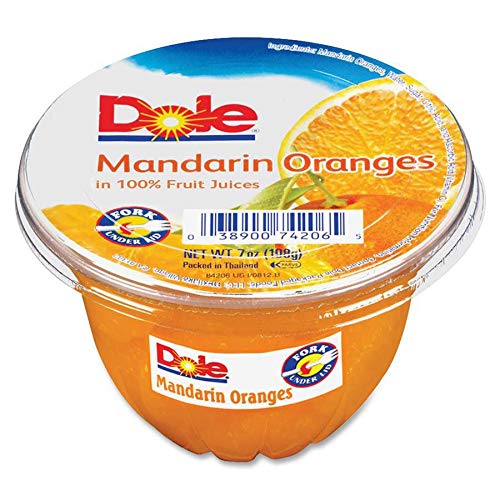 Dole Fruit Bowl Mandarin Oranges, 7 oz