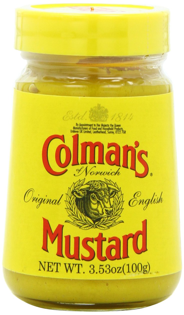 Colman's Prepared Mustard, 3.5-Oz., Pack of 6