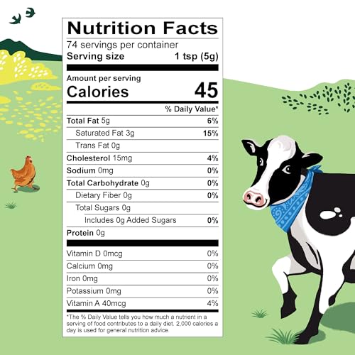 Organic Valley, Purity Farm 765081, Butter Ghee, 13 Ounce