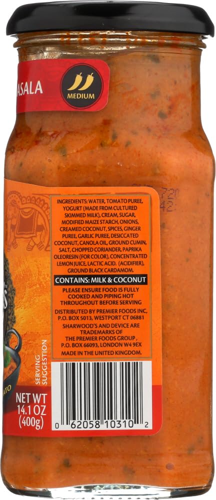 Sharwood's Indian Cooking Sauce Tikka Masala -- 14.1 oz - 2 pc