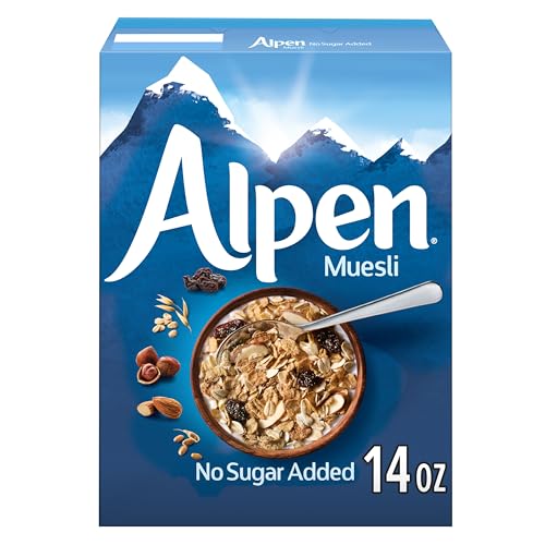 Alpen Original Muesli, Swiss Style Muesli Cereal, Whole Grain, Non-GMO Project Verified, Heart Healthy, Kosher, Vegan