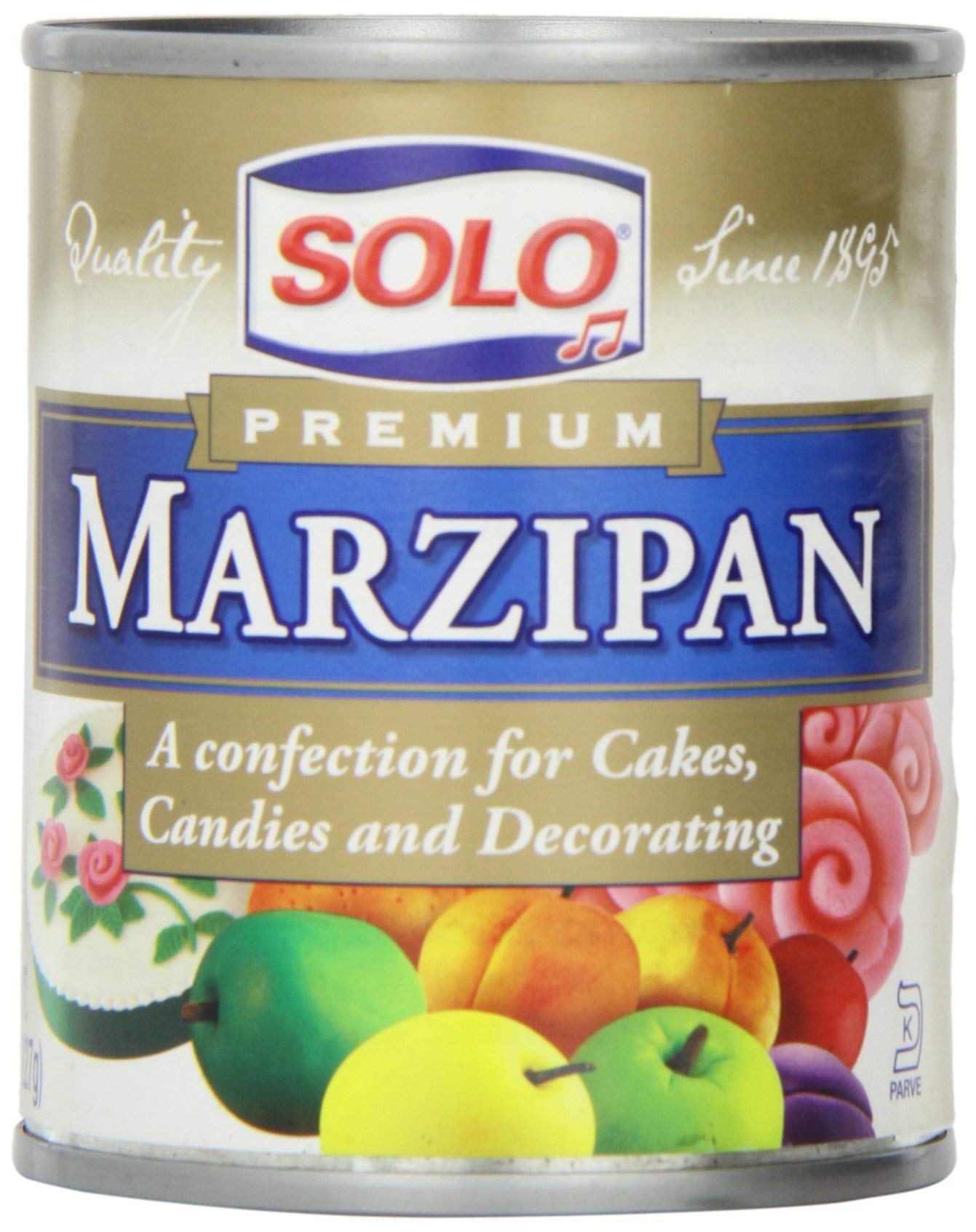 Solo Marzipan, 8-Ounce Unit (Pack of 6)