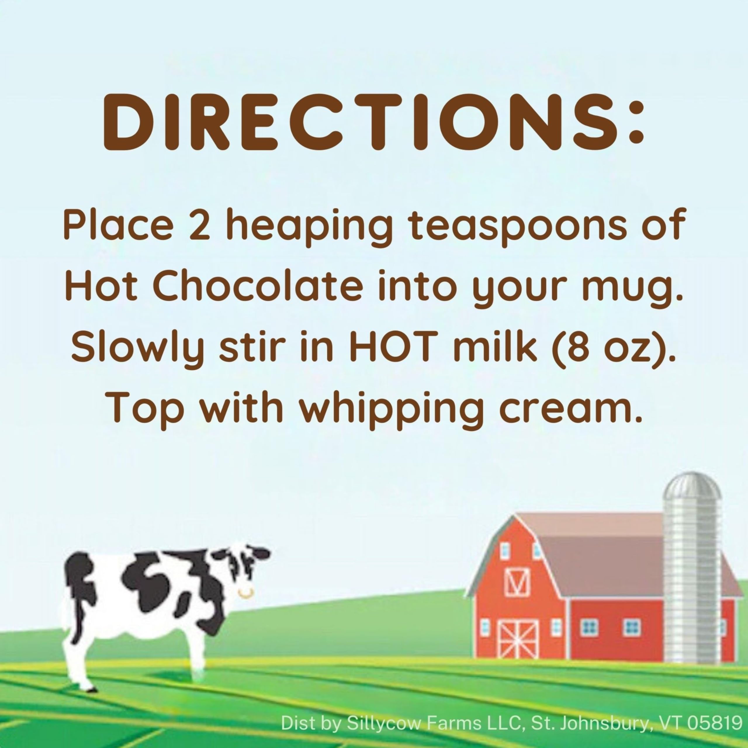 Silly Cow Farms Hot Chocolate - Peppermint Twist