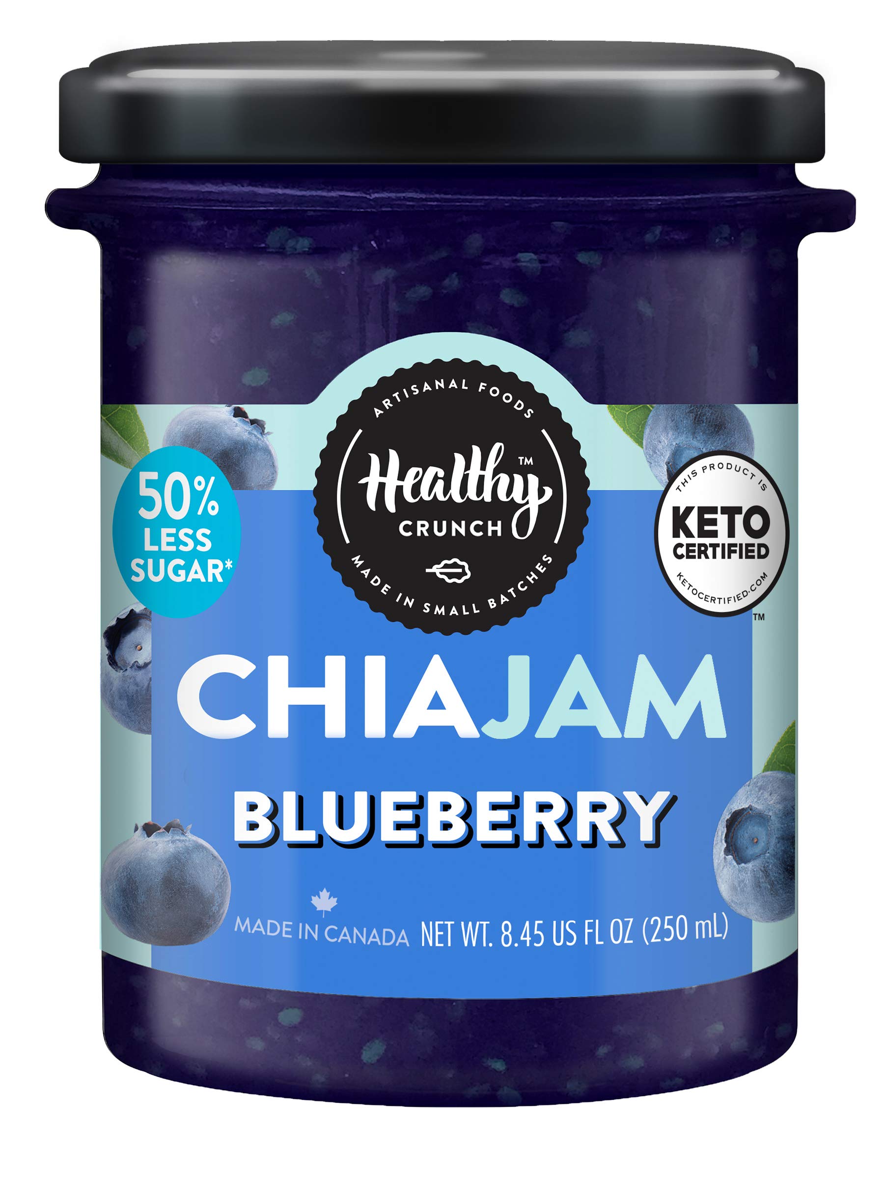 Healthy Crunch Chia Jams