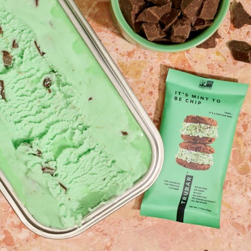 TruBars Vegan Protein Bars - Soy Free, Dairy Free, Gluten Free Protein Bars - No Sugar Alcohols - Non-GMO - 12g of Protein