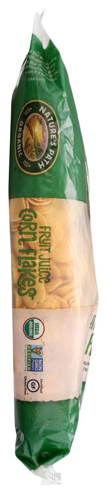 Nature's Path Organic Gluten Free Corn Flakes Fruit Juice Sweetened -- 26.4 oz - 2 pc