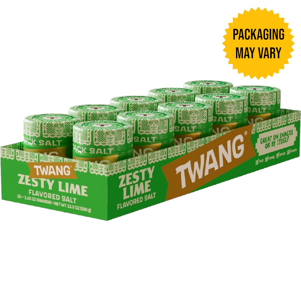 Twangerz Flavored Salt, 1.15 Ounce Shaker