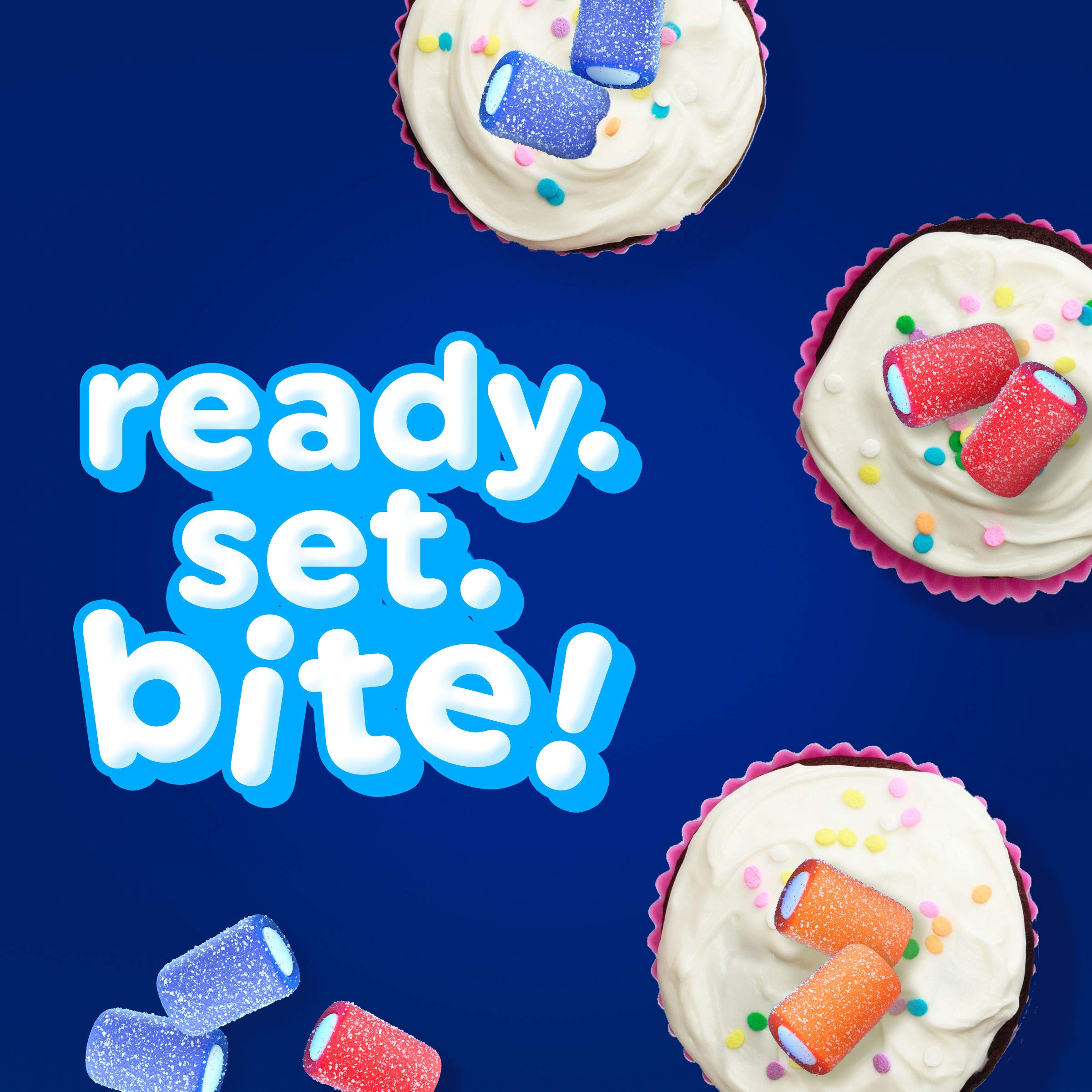 Airheads Soft Filled Bites Candy Peg Bag, 6 Ounce (Bulk