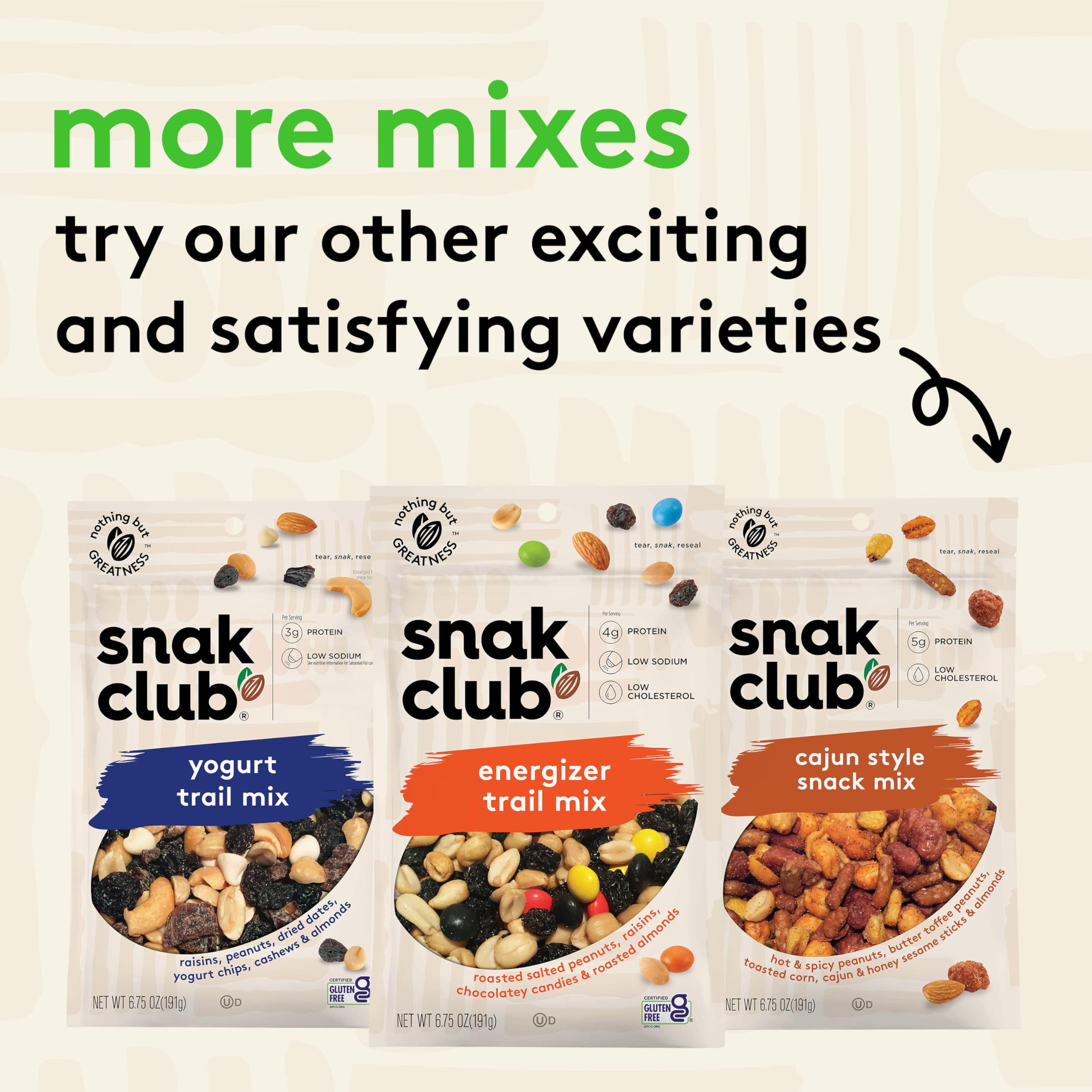 Snak Club Assorted Mixes…