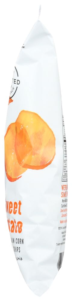 Way Better Snacks Whole Grain Corn Tortilla Chips Sweet Potato -- 5.5 oz - 2 pc