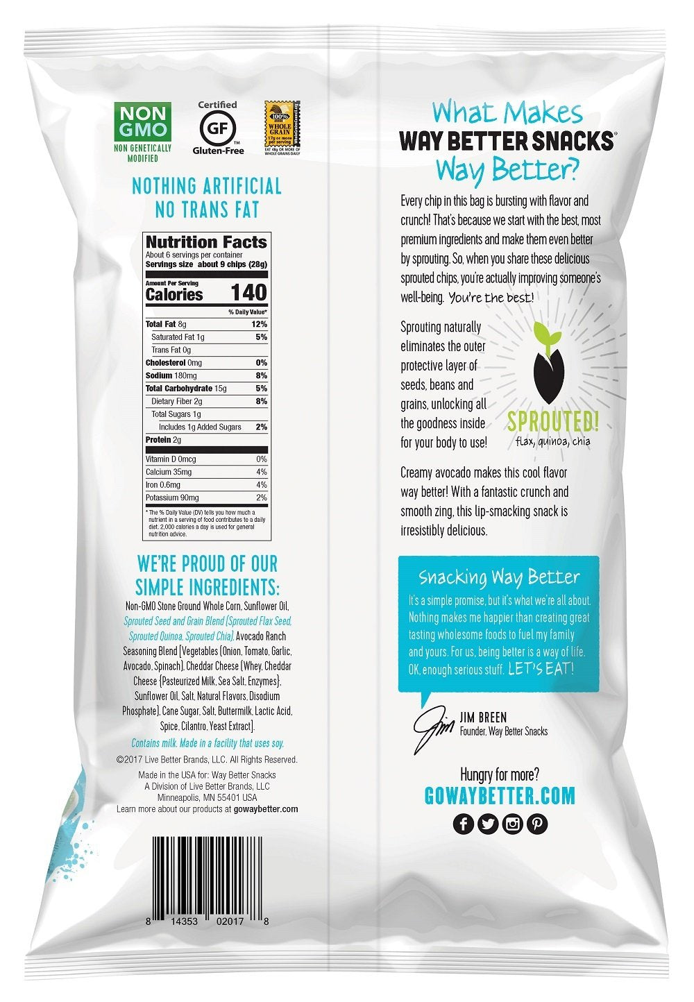 Way Better Snacks Chip