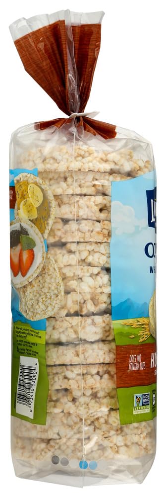 Lundberg Rice Cake,Og2,Honey Nut 9.6 Oz (Pack of 12)