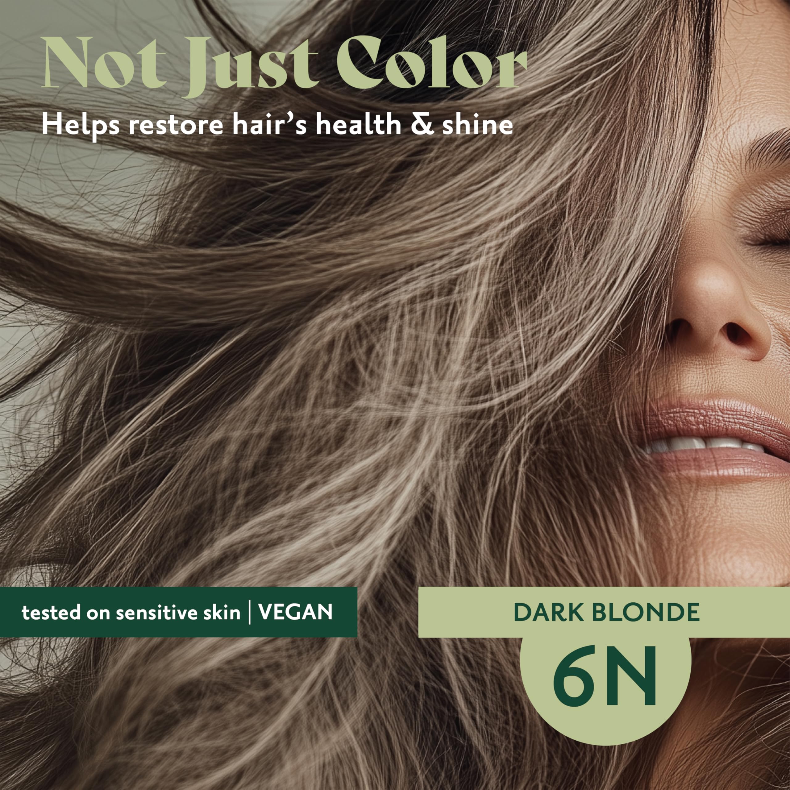 Herbatint Permanent Hair Dye For Women - For Up To 100% Gray Coverage of Resistant Gray Hair - Ammonia-Free, Alcohol-Free & Vegan - Salon Influenced Hair Color