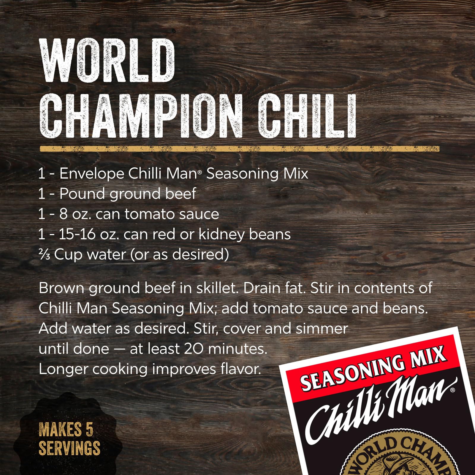 Chilli Man Variation
