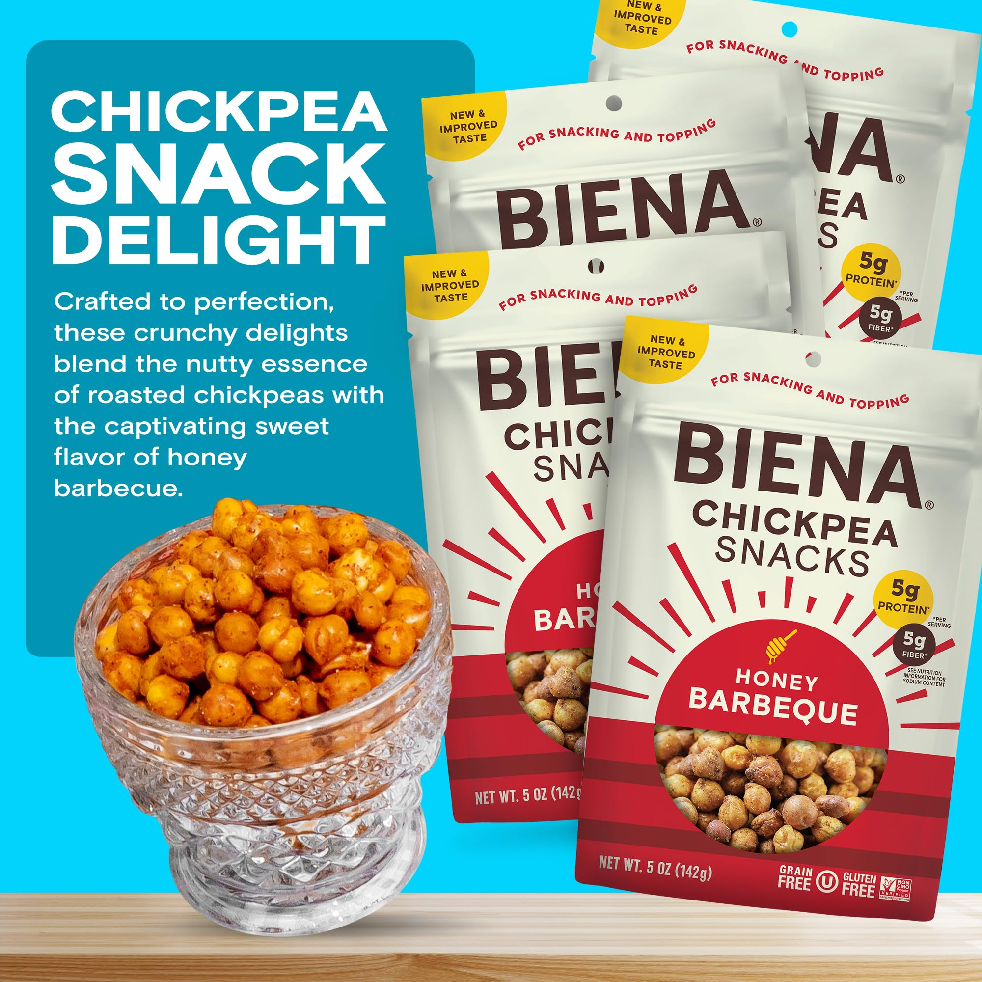 BIENA Chickpea Snacks