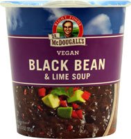 Dr. McDougall's Big Cup Soup Black Bean and Lime - 3.4 oz