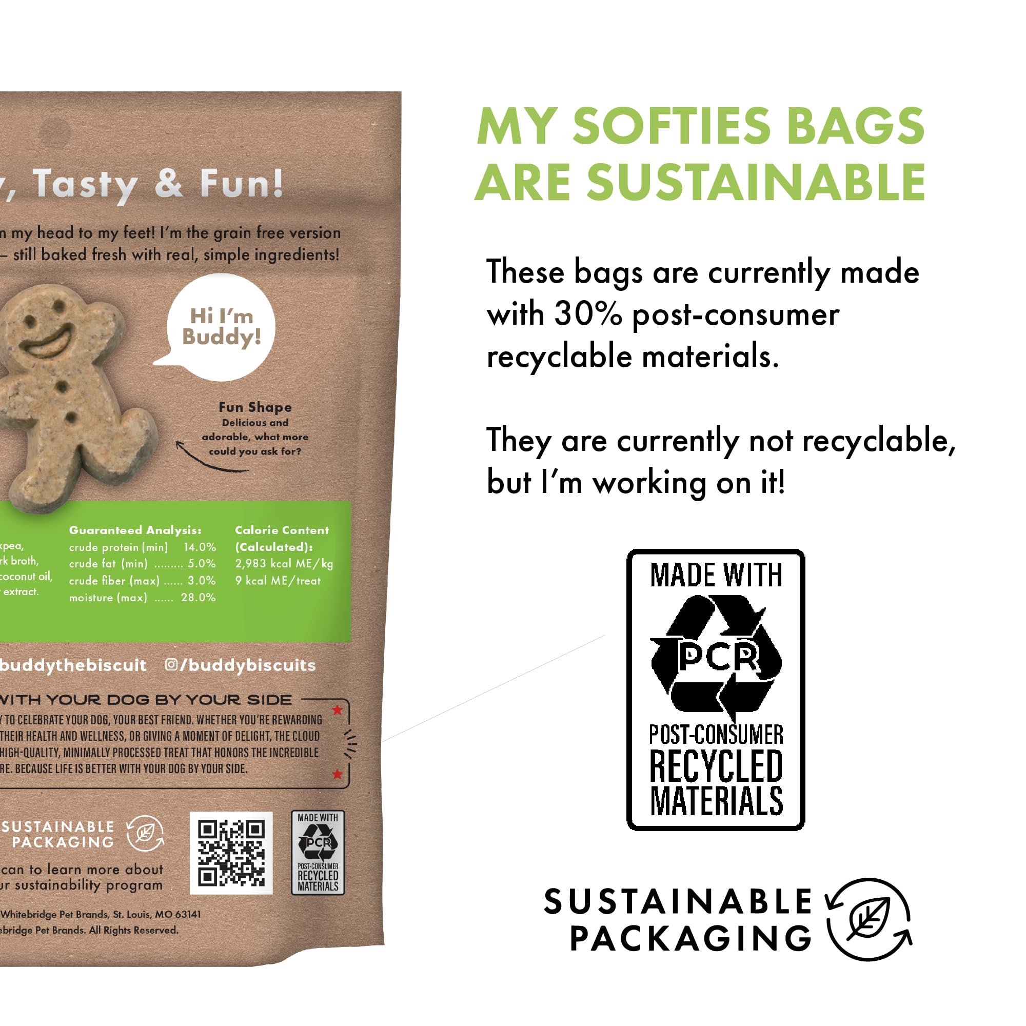 Buddy Biscuits Softies 5 oz Pouch