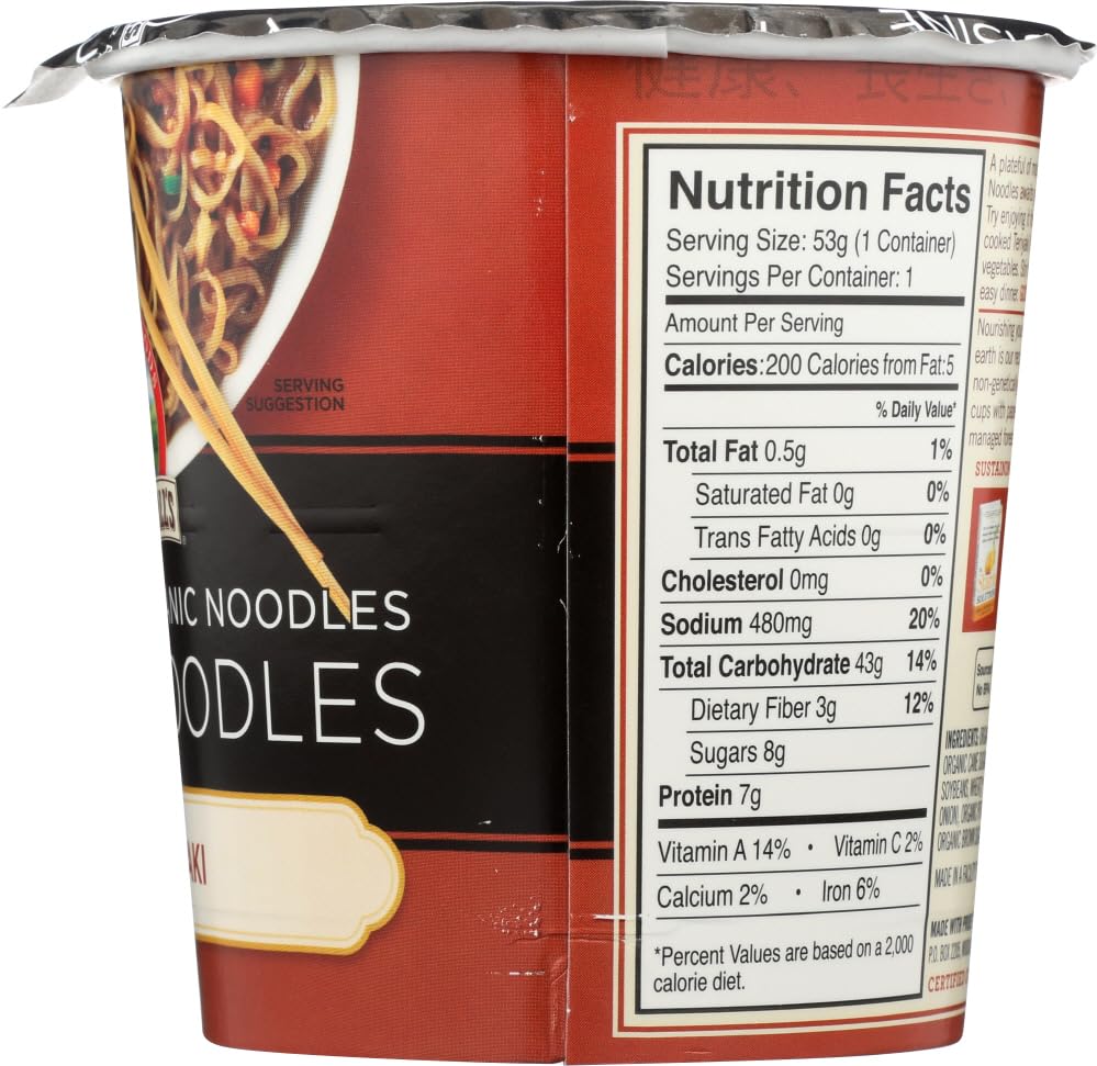 Dr. McDougall's, Asian Noodles, Teriyaki, 1.9 oz (53 g)(pack of 3)