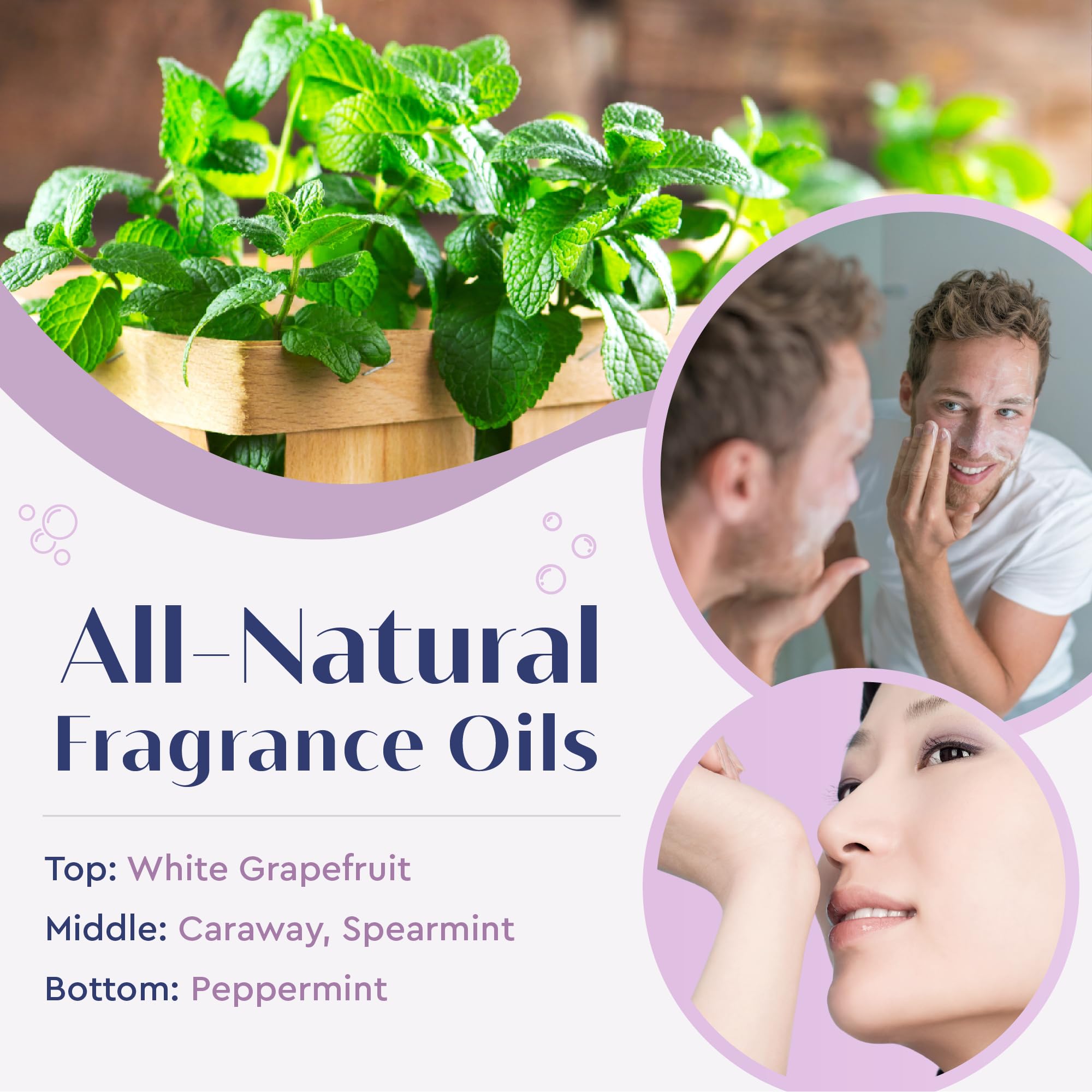 Baudelaire Exfoliating Soap, Loofa Bath Soap & Body Soap, Natural Soap, Triple Milled with 100% Natural Fragrance