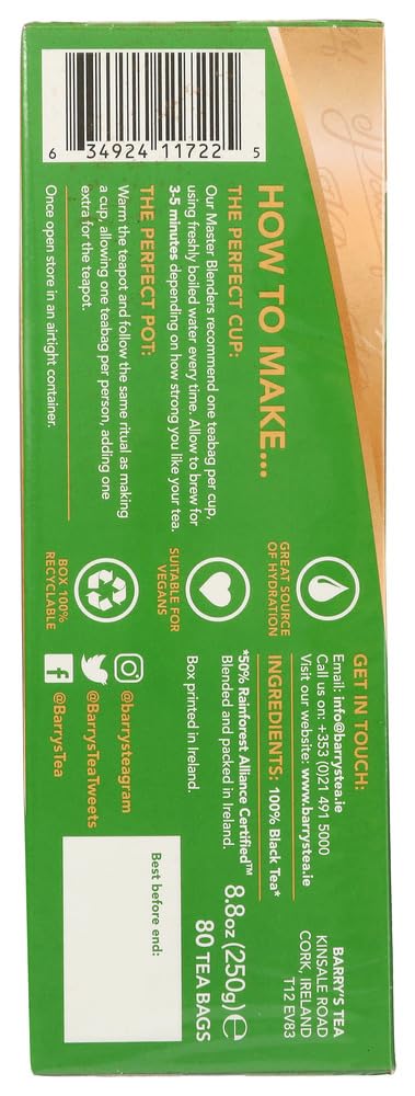Barrys Irish Green Box (Pack of 2)