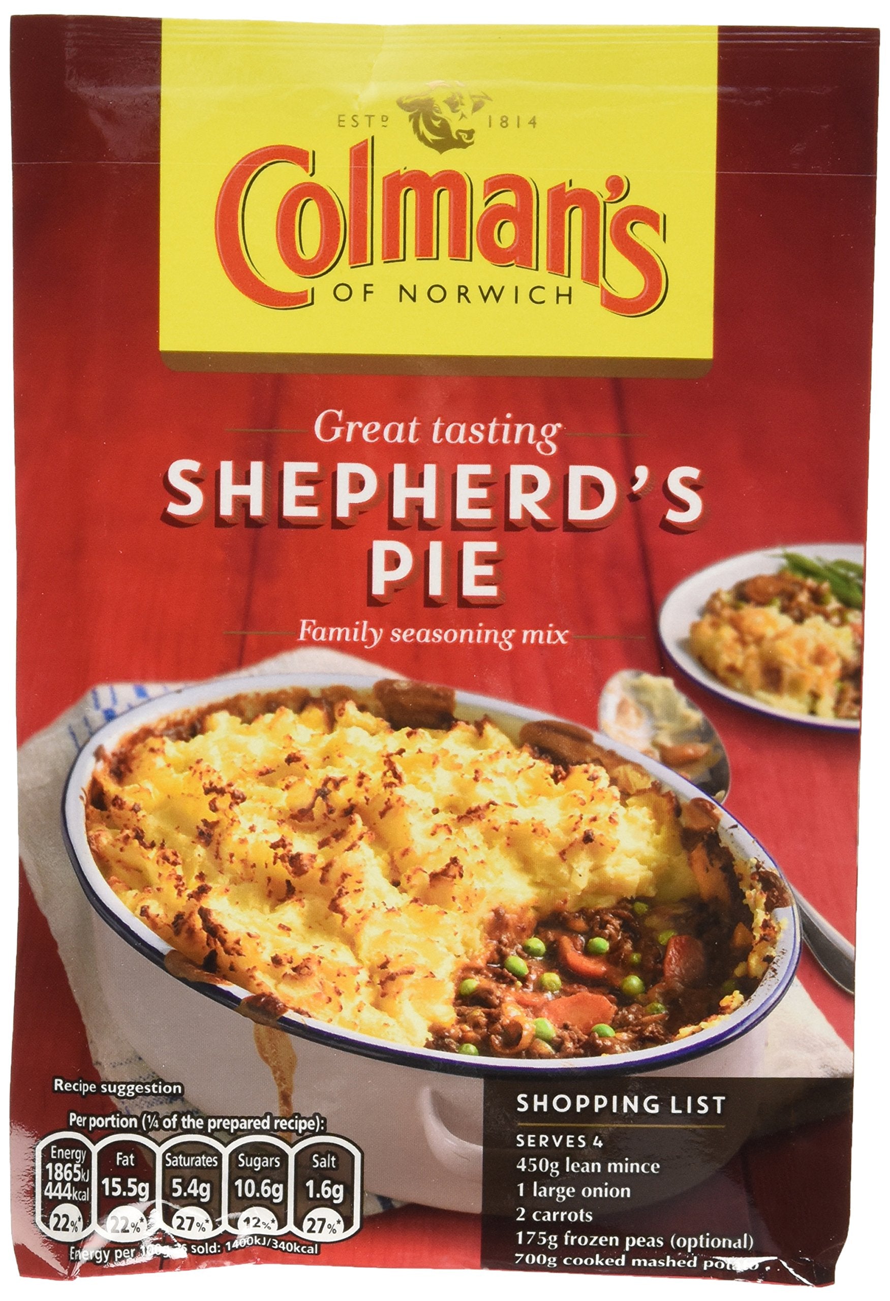 Colman's Shepherd's Pie Mix, 1.75-Ounce Packages (Pack of 12)
