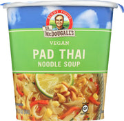 Dr. McDougall's Big Cup Vegan Soup Pad Thai Noodle -- 2 oz - 2 pc
