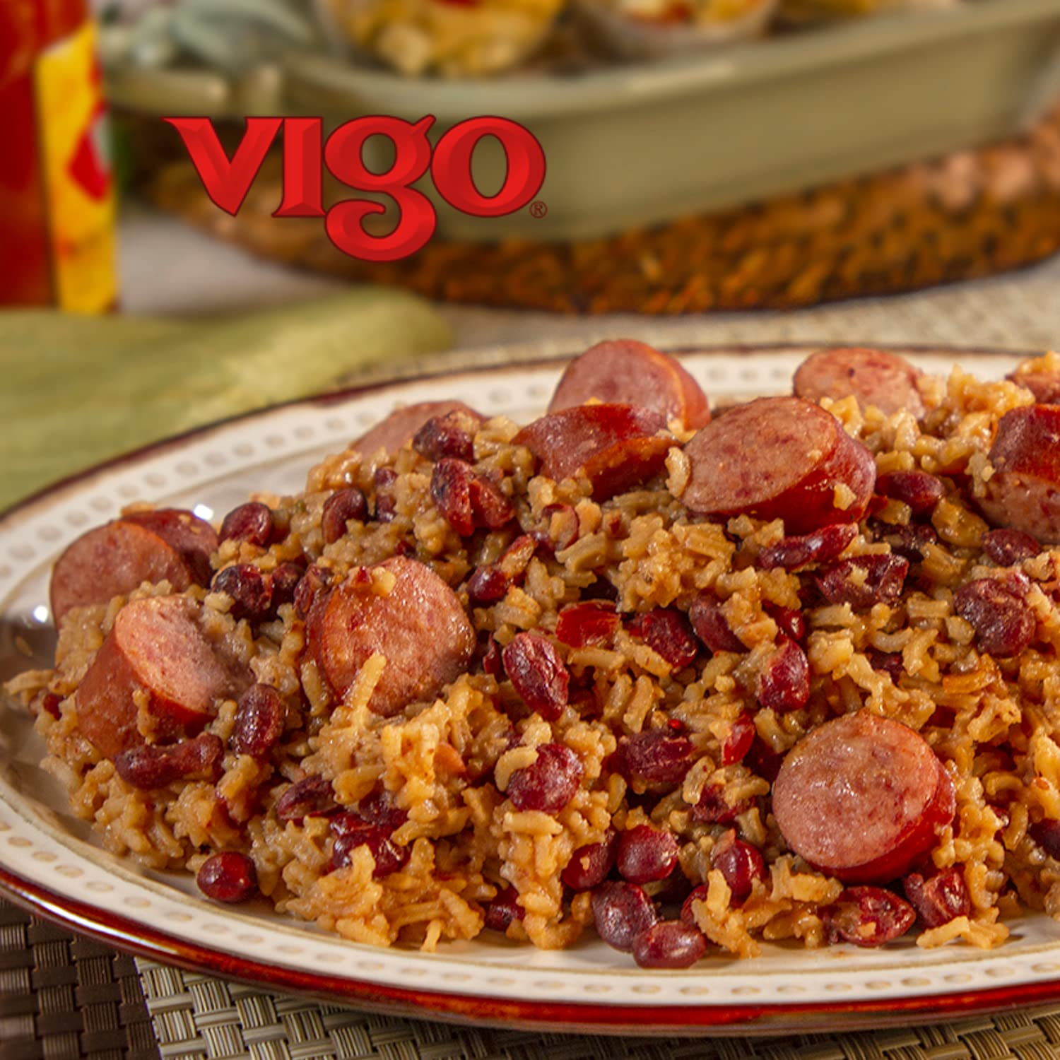 Vigo Authentic Red Beans & Rice, Low Fat, 8oz