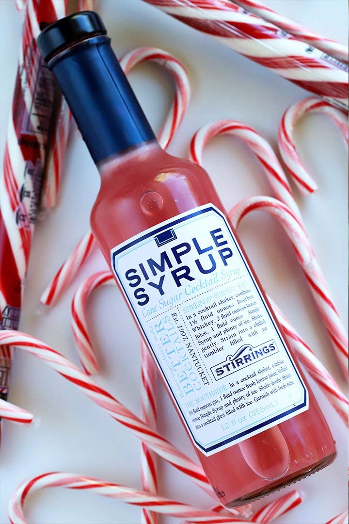 Stirrings Pure Cane Simple Syrup Cocktail Mixer, 12 ounce bottle | Pack of (1)