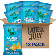 LATE JULY Snacks Organic Tortilla Chips, 10.1-oz. Bag