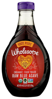 Wholesome Sweeteners Agave Blue Raw Org