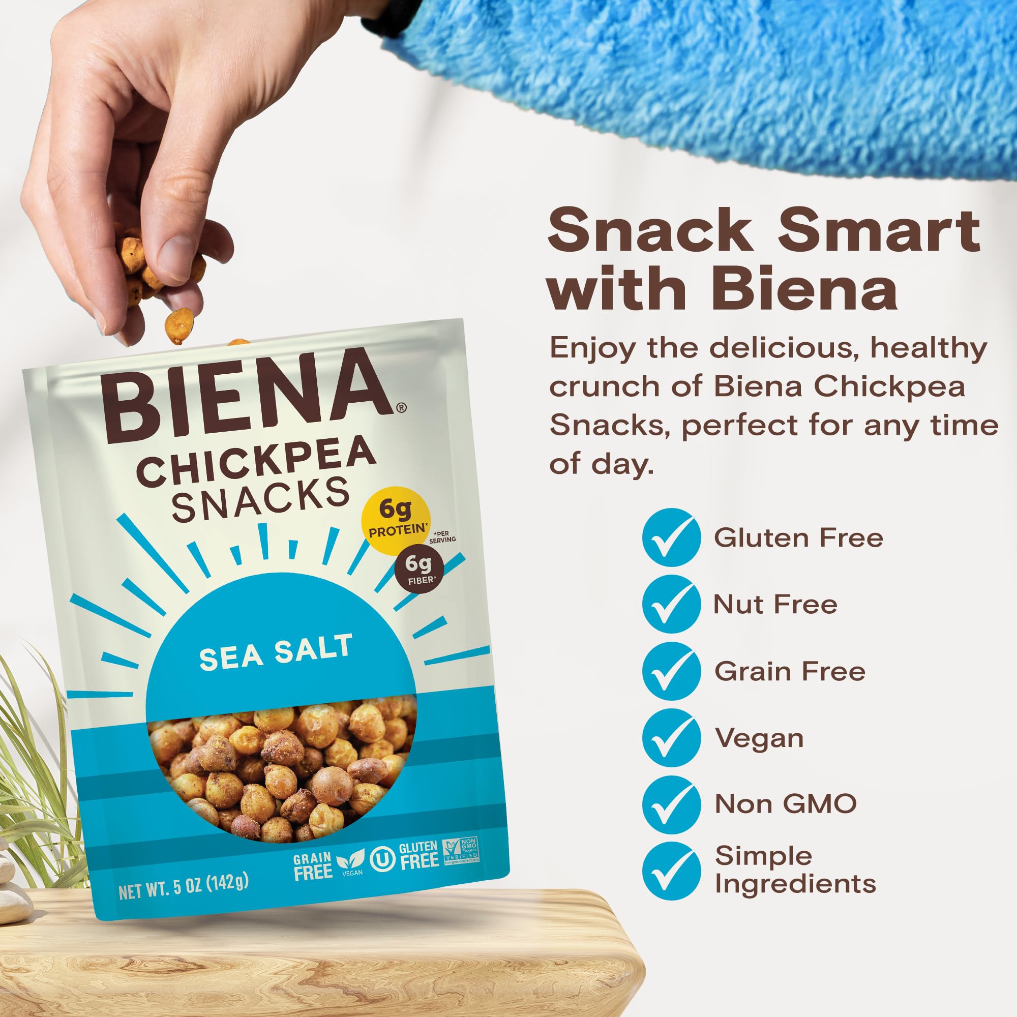 BIENA Chickpea Snacks