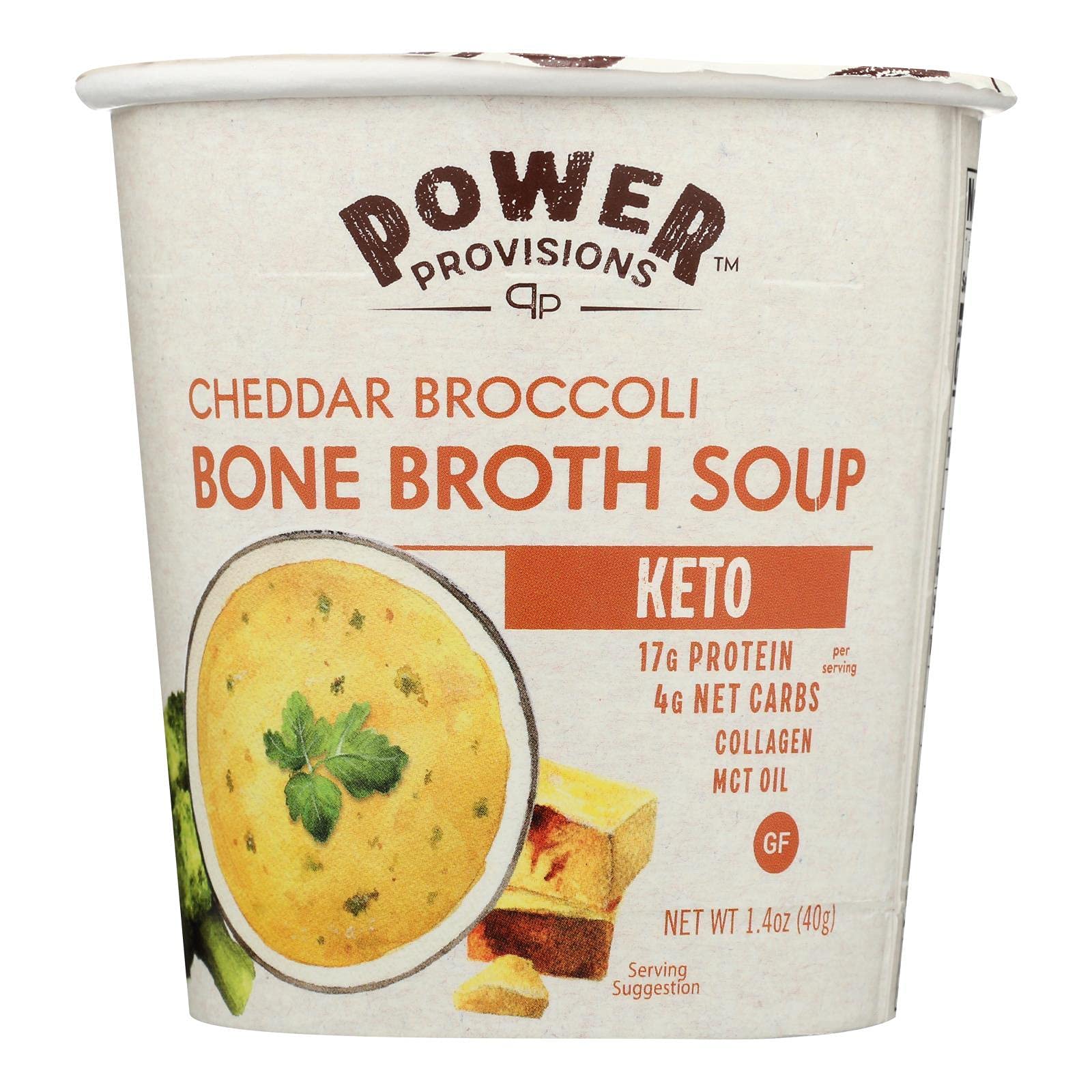 Power Provisions Instant Bone Broth Soup Cups