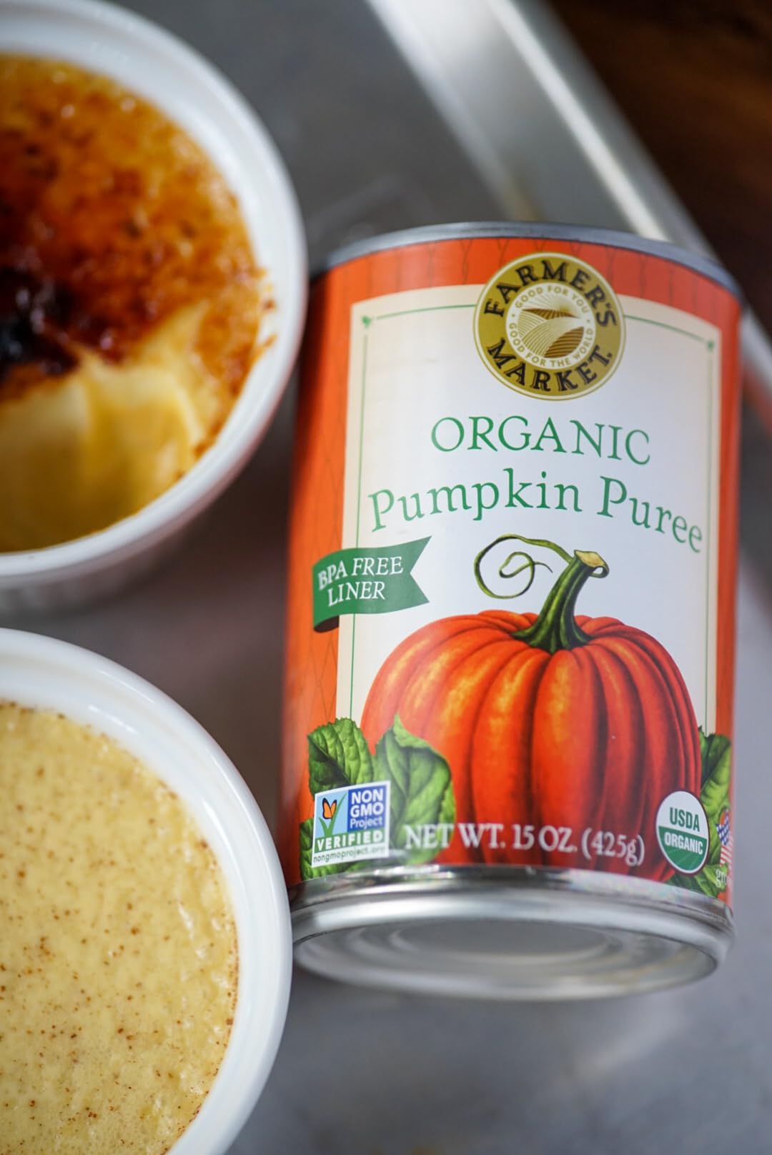 Farmer's Market Foods Organic Canned Pumpkin, 15-Ounce Cans