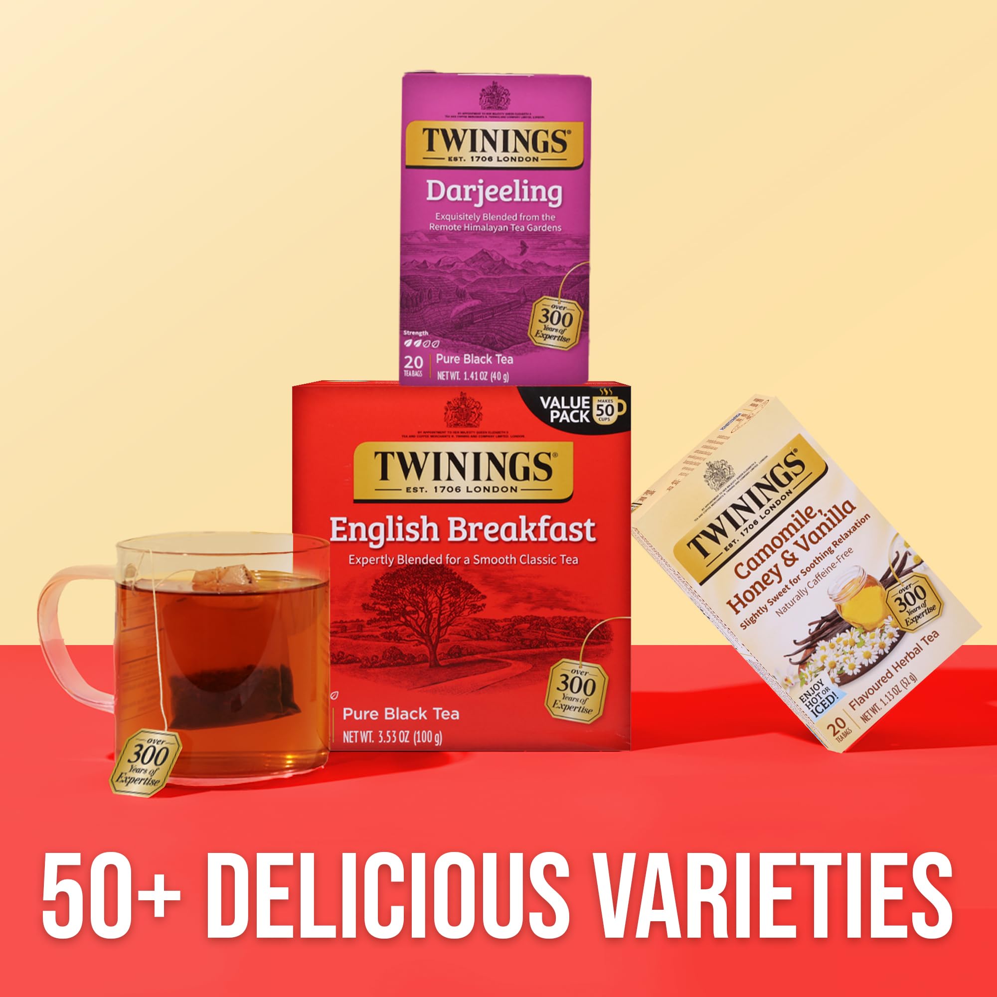 Twinings Earl Grey Black Tea Individually Wrapped Bags