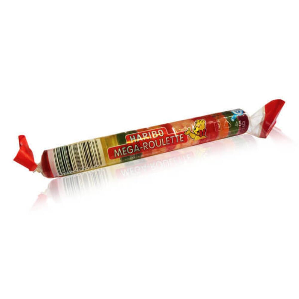 Haribo Gummi Roulettes, Mega-Roulette, 1.59 oz