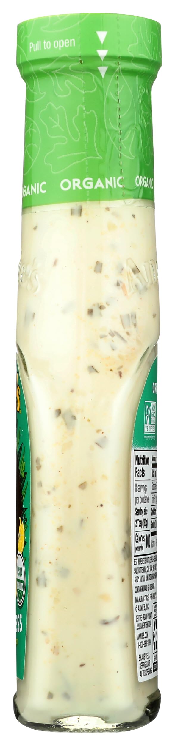 Annies Homegrown Organic Green Goddess Dressing, 8 Ounce