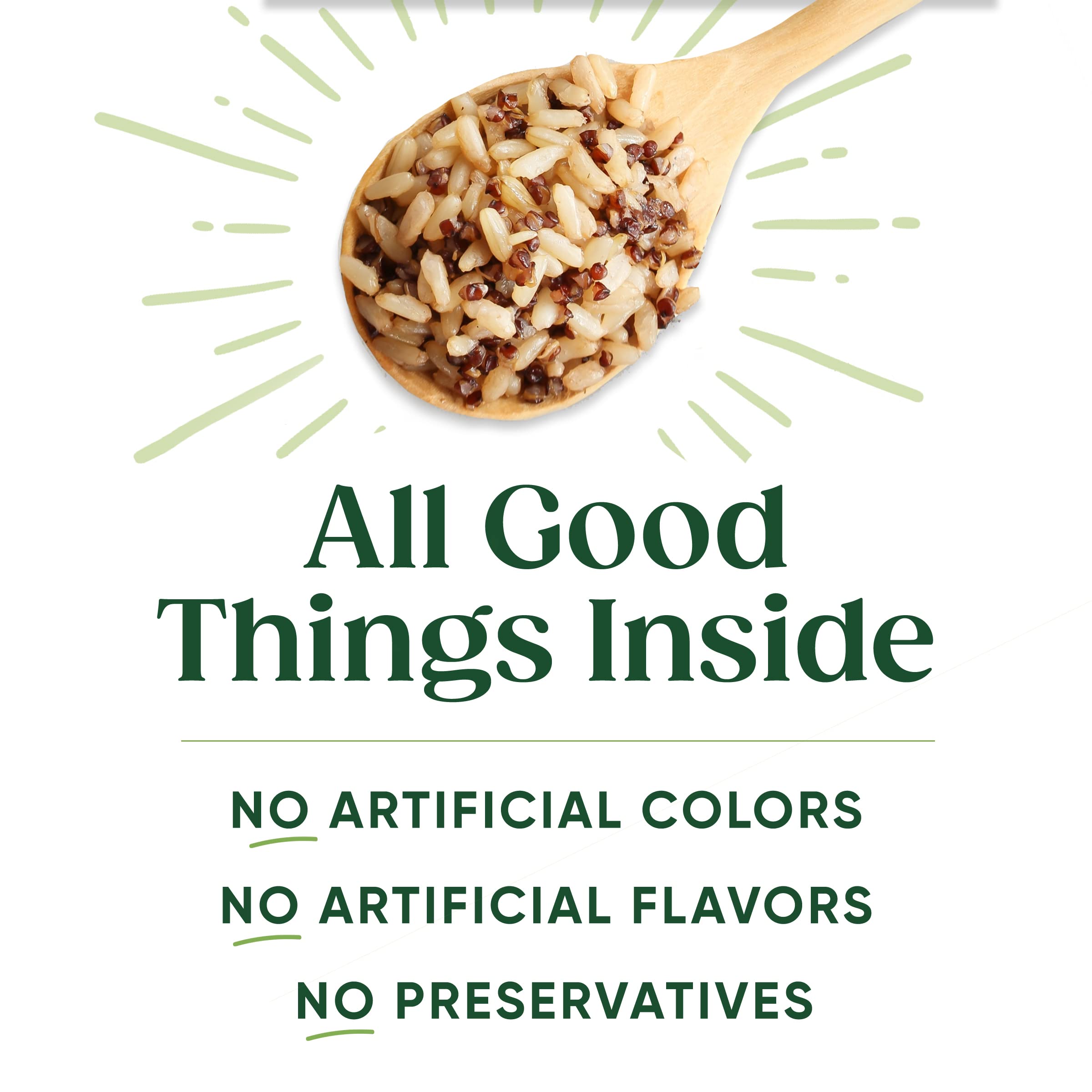 SEEDS OF CHANGE Organic Quinoa & Brown Rice with Garlic, 8.5 Ounce