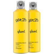 Got2b Glued Blasting Freeze Hairspray, 12 oz, Pack of 2