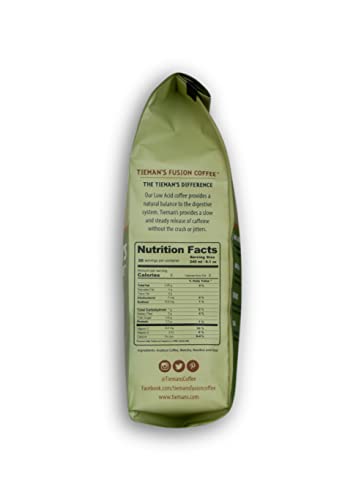Tieman'S Fusion Coffee, Low Acid Medium Roast, Ground