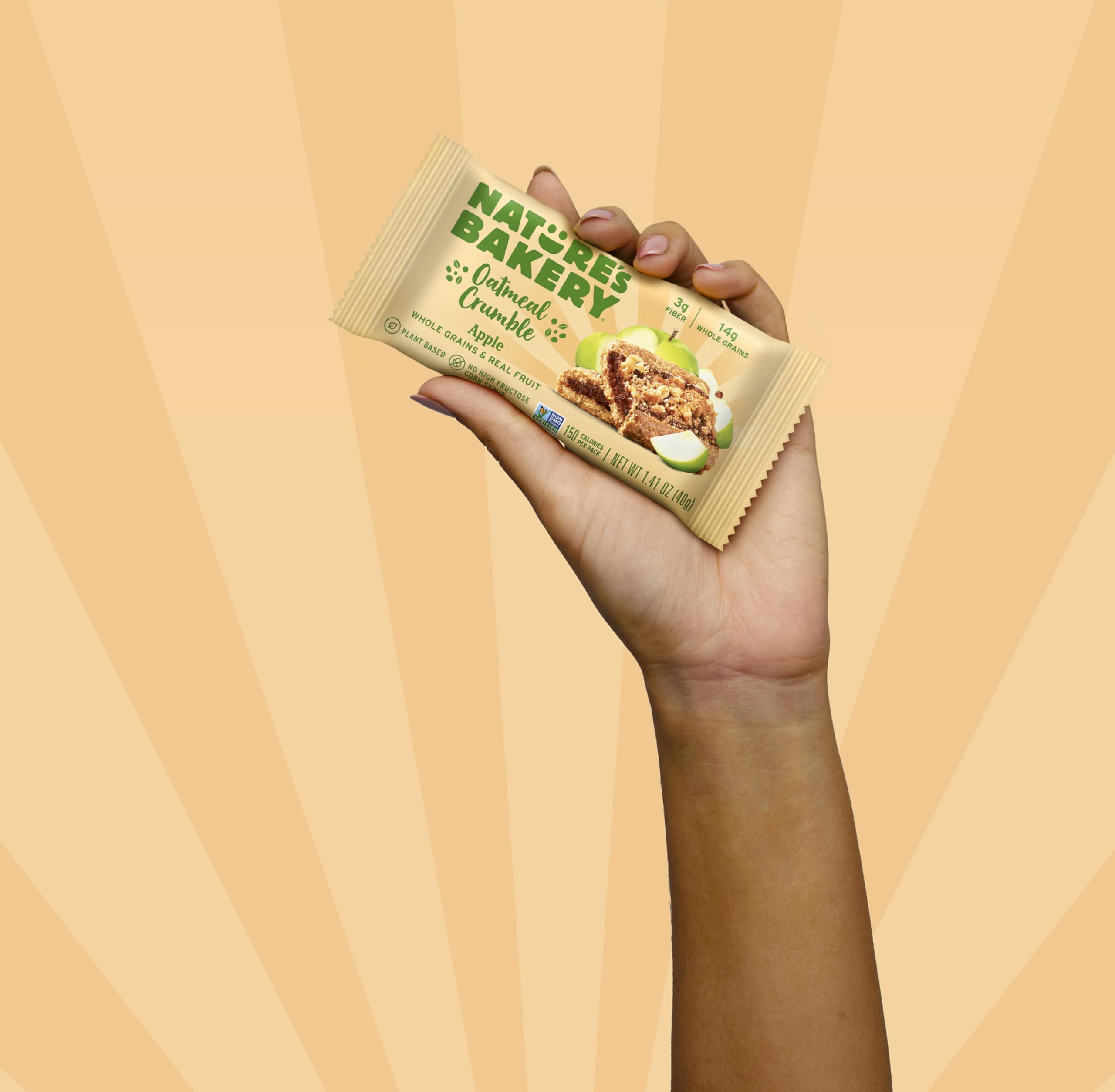 Nature's Bakery Oatmeal Crumble Bars Oz