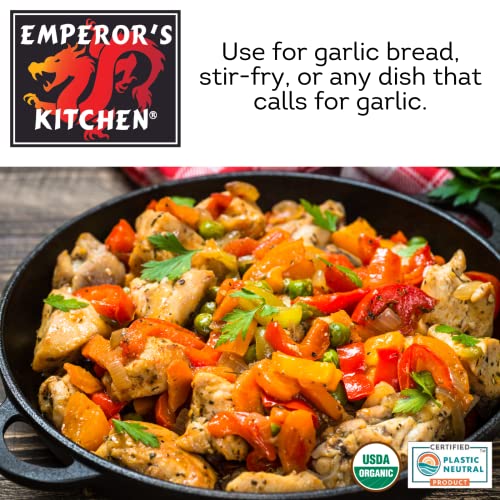 Emperor's Kitchen Organic Chopped Garlic