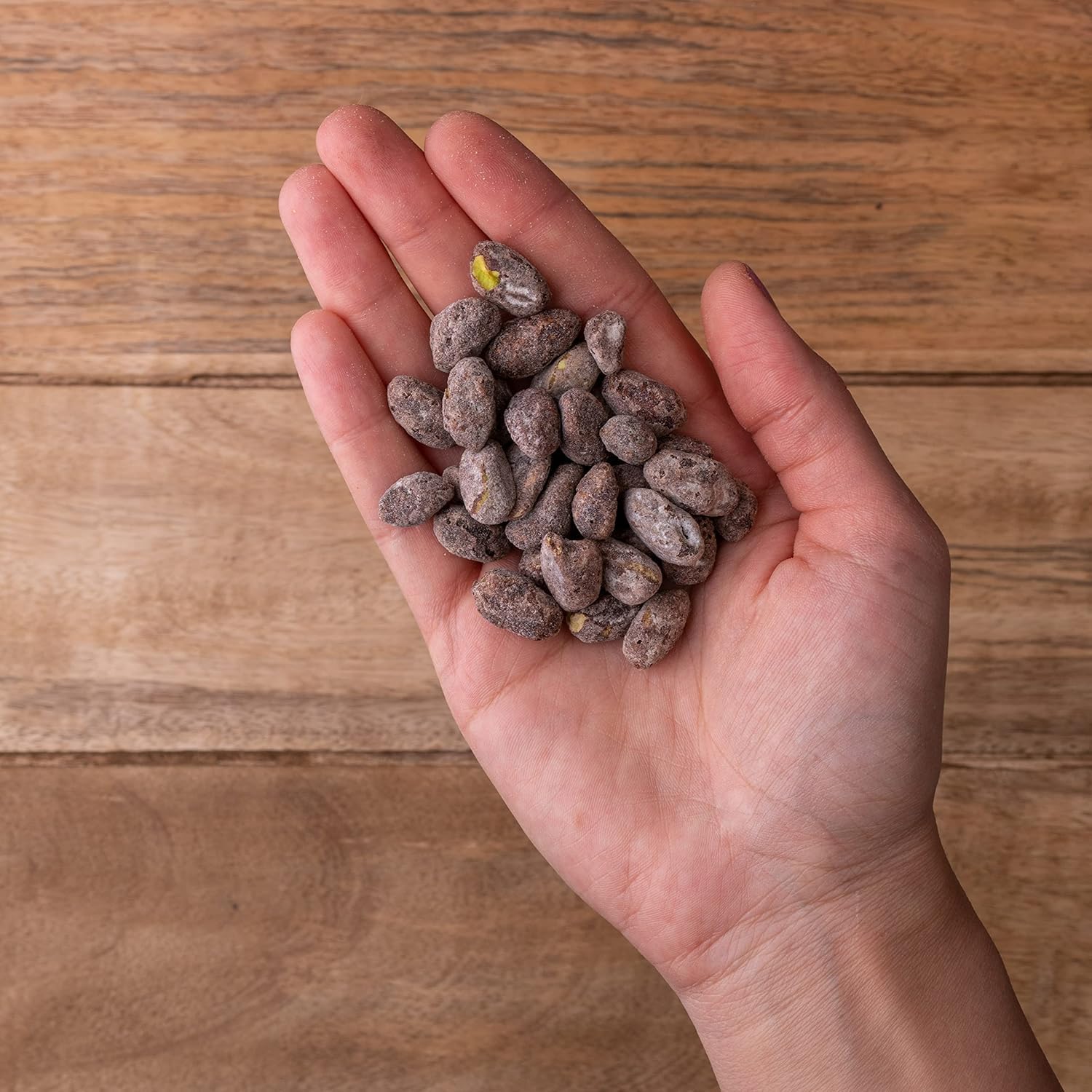 Nichols Farms Pistachios - Fresh and Crispy Roasted No Shell Pistachio - Low Calorie Nuts Snack Packs - Non-GMO, California Grown Nut Pistachios - Healthy, Lightly Salted, Low Cal Party Snack - 6 Oz